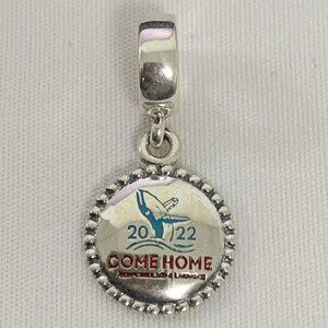 Pandora Disney Parks 2022 Halloween Minnie Mouse Boo Ghost Charm, S925 Silver